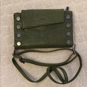 Hammit Levy Green Snake Bag